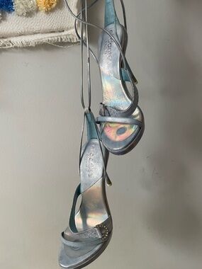 El Dantes vintage Iridescent Strappy Women's Heels